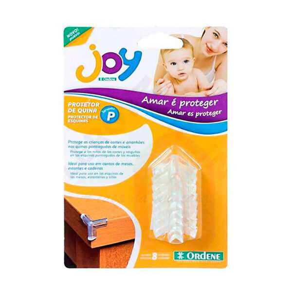 Protetor de Quina Transparente P Joy Ordene 8 Peças - Imagem 3
