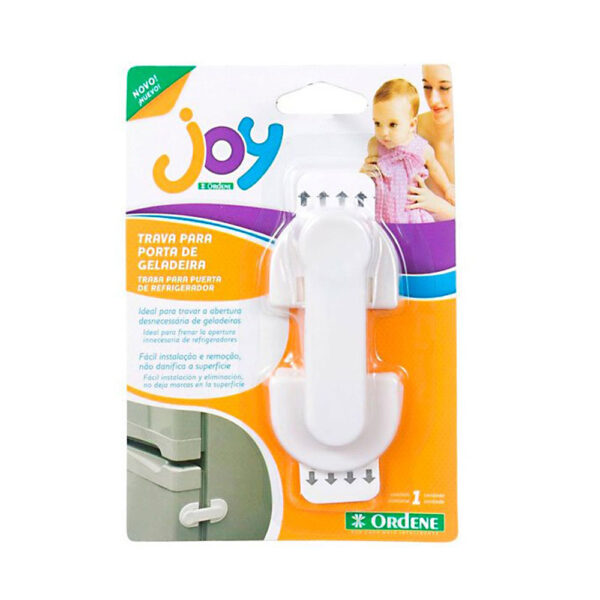 Trava para Porta de Geladeira Branco Joy Ordene - Imagem 3