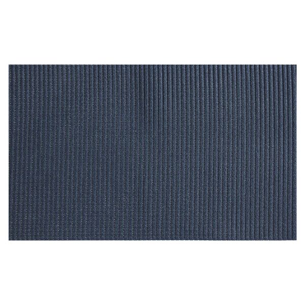 Tapete Passadeira de Cozinha Tropical Azul 65cm x 1m