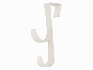 Gancho Duplo para Porta Branco Ordene 2 Peças