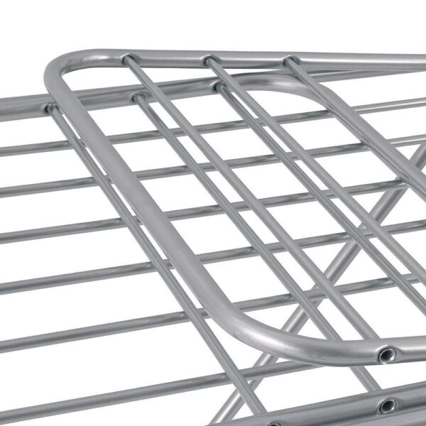 Varal de Chão Rivieira Com Abas em Alumínio Maxeb 150x56cm - Imagem 3