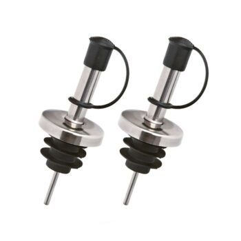 Bico Dosador para Azeite/Vinagre de Inox com 2 peças Euro Home