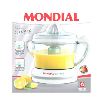 Espremedor de Frutas Turbo Citrus Mondial 1,25L - 127V