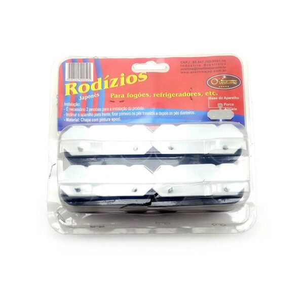 Pé para Geladeira/Fogão Branco Overtime - Imagem 2