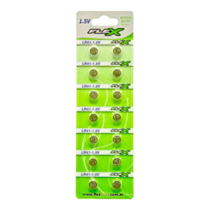 Bateria Botão Lithium LR41 Flex 1.5V - 2 Unidades