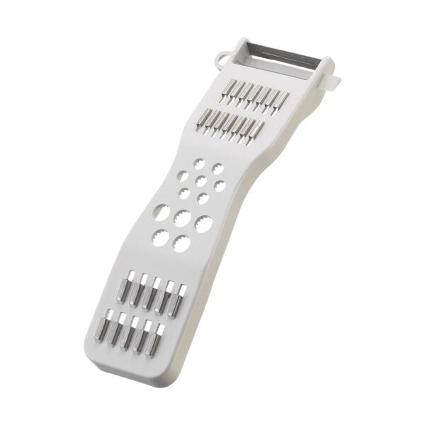 Descascador de Legumes em Plástico 5 em 1 Branco Keita