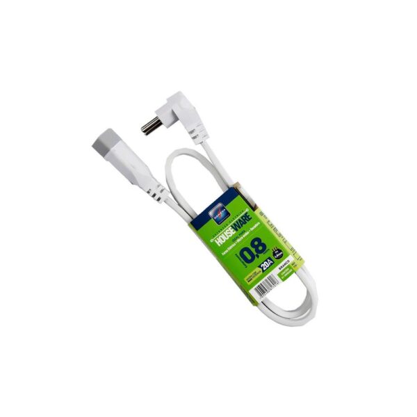 Extensão Elétrica 1 Tomada 2P+T Branco Daneva 20A - 80cm - Imagem 4