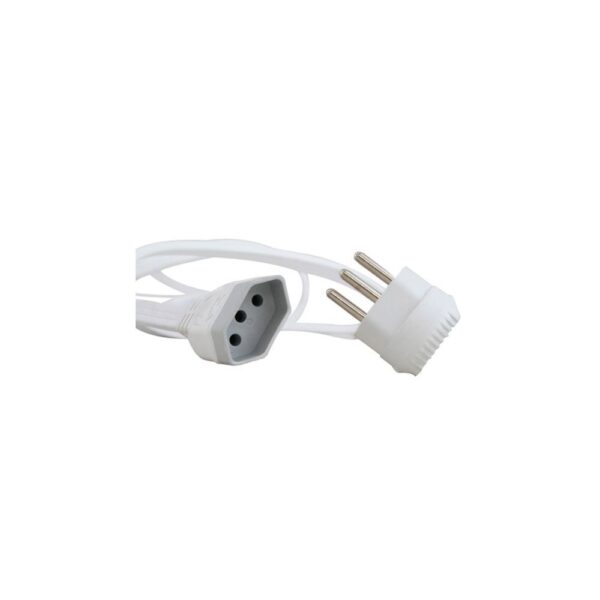 Extensão Elétrica 1 Tomada 2P+T Branco Daneva 20A - 80cm - Imagem 5