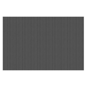 Tapete Passadeira de Cozinha Tropical Grafite Kapazi 43cm x 1m