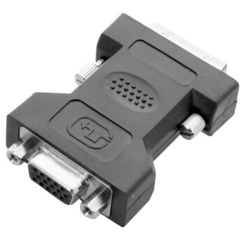 Adaptador DVI Macho x VGA DB15 Fêmea Tblack