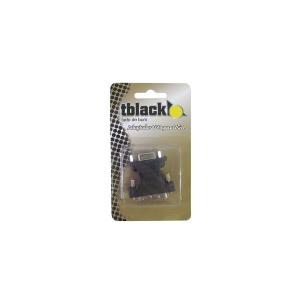 Adaptador DVI Macho x VGA DB15 Fêmea Tblack - Imagem 3