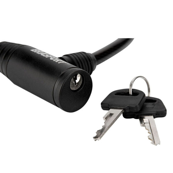 Cadeado com haste de Aço para Bicicleta Brasfort 8mmx40 cm - Imagem 2