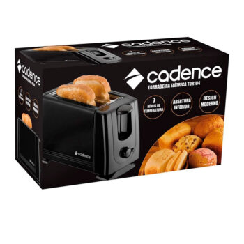 Torradeira Cadence Preta TOR104 750W - 127V