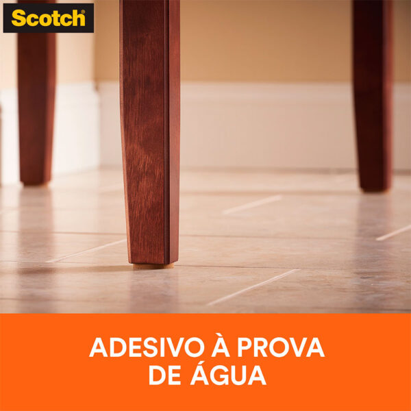Protetor Anti-risco Redondo Preto GG Scotch 3M - 4 unidades - Imagem 4