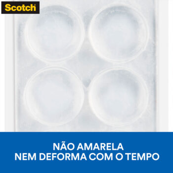 Protetor Anti-impacto Redondo M Scotch 3M - 12 unidades