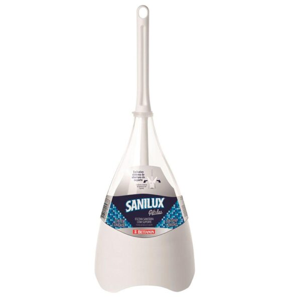 Escova Sanitária com Suporte Pétalas Sanilux - Imagem 2