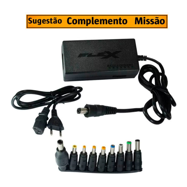 Fonte Universal para Notebook Flex Bivolt