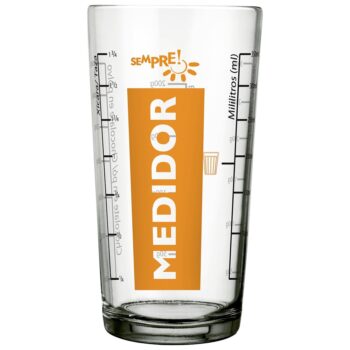Copo Medidor de Vidro Nadir 350ml