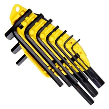 Kit Chave Allen de 1,5mm a 10,0mm 10 Peças Stanley
