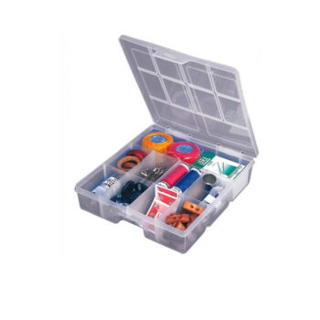 Caixa Organizadora de Plástico com 8 divisórias São Bernardo