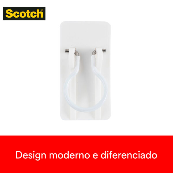 Gancho Porta Vassoura Scotch Brite Adesivo 3M - Imagem 2
