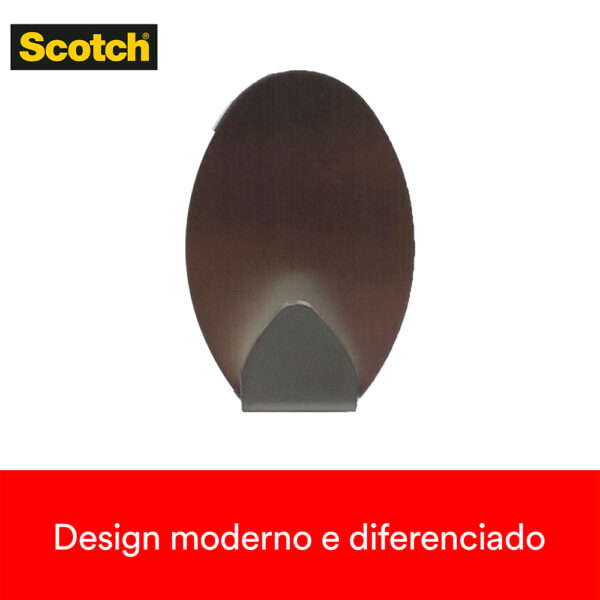 Gancho Adesivo de Metal Scotch 3M até 1,5kg - Imagem 4
