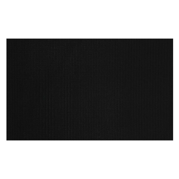 Tapete Passadeira de Cozinha Tropical Preto Kapazi 65cm x 1m