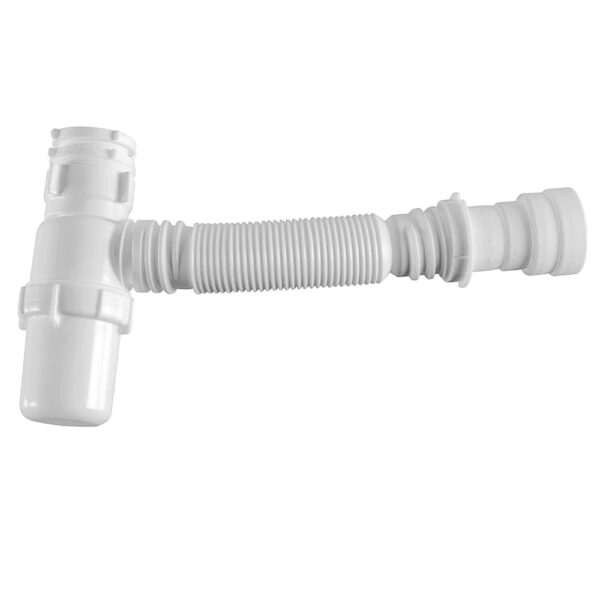 Sifão Copo Sanfonado Universal Branco Astra - Imagem 2