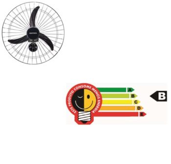 Ventilador de parede 60cm 200W bivolt Ventisol