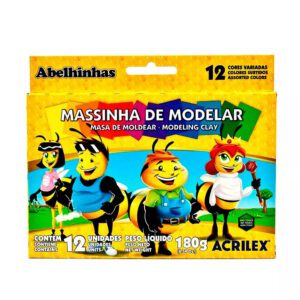 Massa de Modelar Soft Acrilex 12 Cores