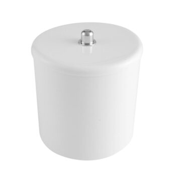 Lixeira de Plástico Multiuso com Tampa Branca Astra 6L