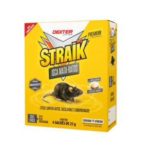 Raticida Isca Mata-Ratos Premium Straik