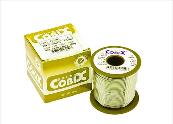 Solda Fluxo 50X50 2,5Mm 500Gr Cobix