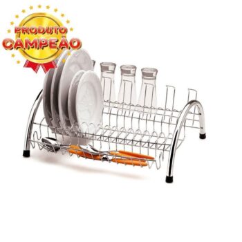 Escorredor de Louças em Aço Fantastik Arthi