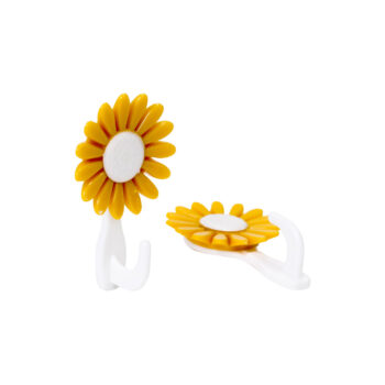 Gancho Adesivo em Formato de Flor Daivak 2 Peças