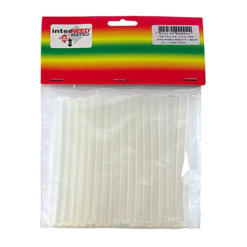 Refil de Cola Quente Fina Interneed 11mm - 7 Unidades