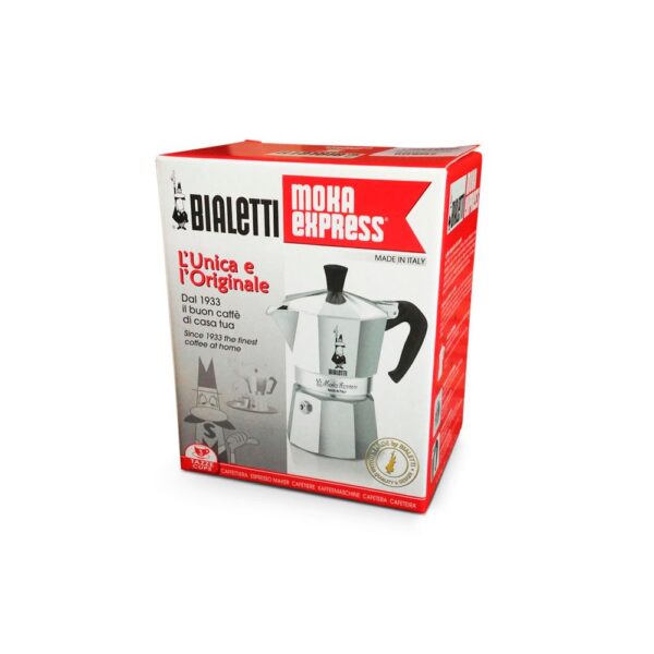 Cafeteira Italiana Moka Alumínio Bialetti 3 xícaras - Imagem 5