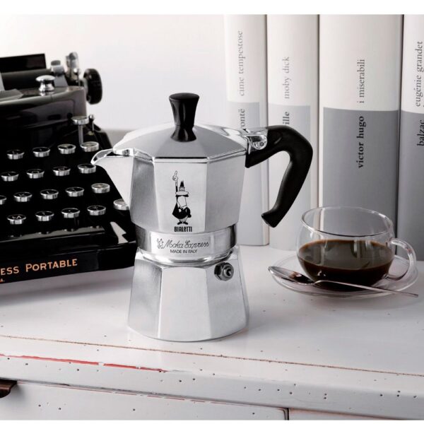 Cafeteira Italiana Moka Alumínio Bialetti 3 xícaras - Imagem 8