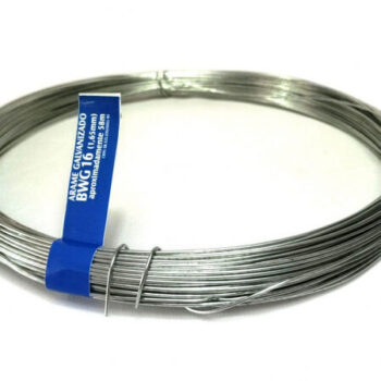 Arame Liso Galvanizado 16 Bwg 1Kg