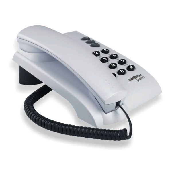 Telefone com Fio Pleno Cinza Intelbras