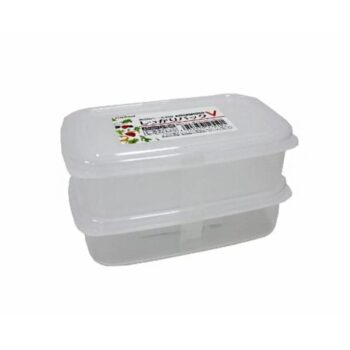 Jogo de Potes de Plástico Nakaya 400ml 2 Peças