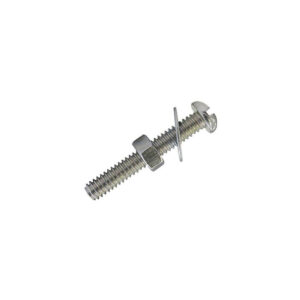 Parafuso Rosca Máquina com Porca e Arruela 5/32" x 1" Bemfixa 5 Unidades