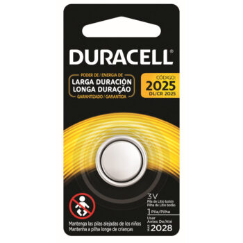 Bateria Botão Lithium CR2025 Duracell 3V