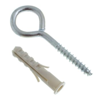 Pitão Zincado com Bucha 6mm Bemfixa 4 Unidades