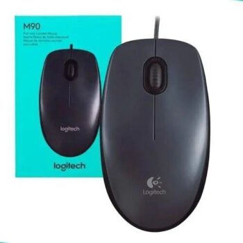 Mouse Óptico com Fio USB M90 Preto Logitech