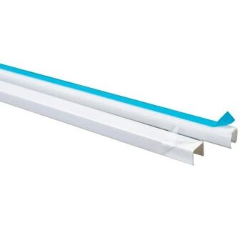 Canaleta 10X10X2M S/Divisória C/Fita Branca Schneider