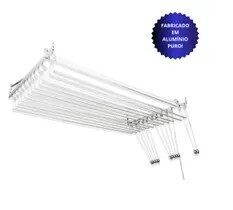 Varal Teto/ Parede Aluminio 1,20M Max Eberhardt