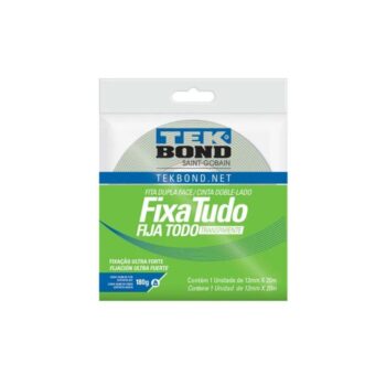 Fita Dupla Face 12Mmx20M Transparente Tekbond