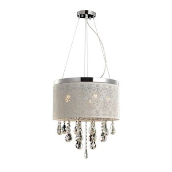 Pendente Floresta 5LP G9 Branco Avant