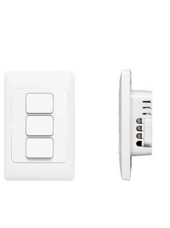 Interruptor Inteligente Branco 3T Gaya